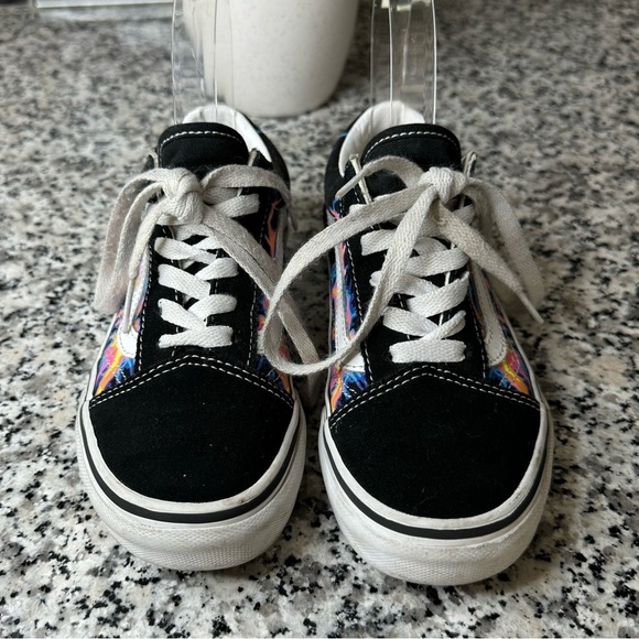 Vans | Kids Old Skool Shoe Electric Flame Size 2 - Picture 2 of 9